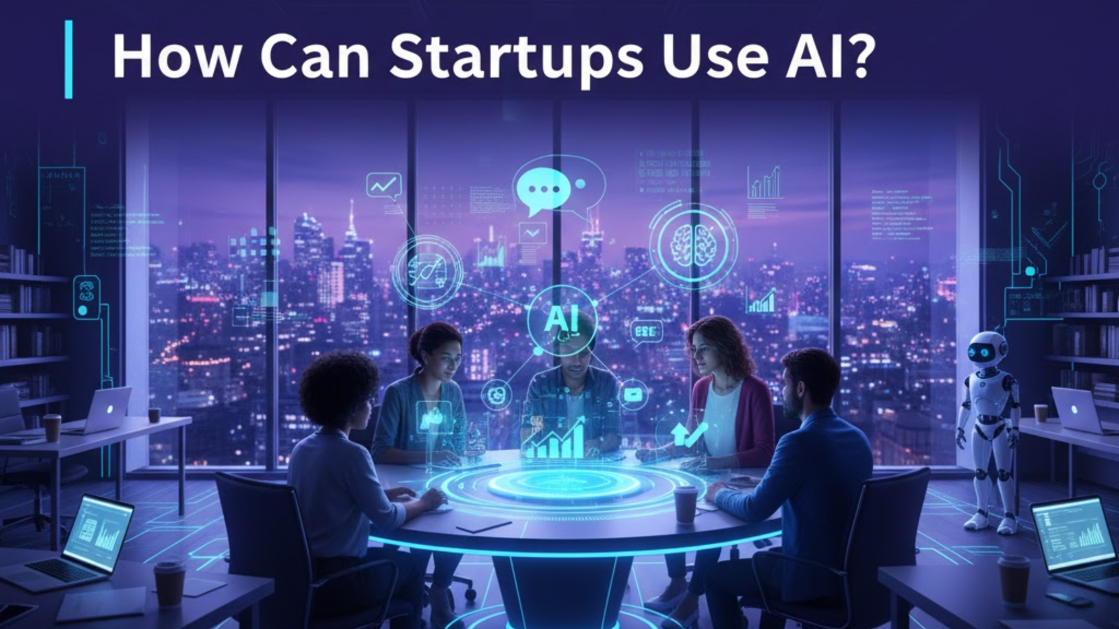 Startups Use AI