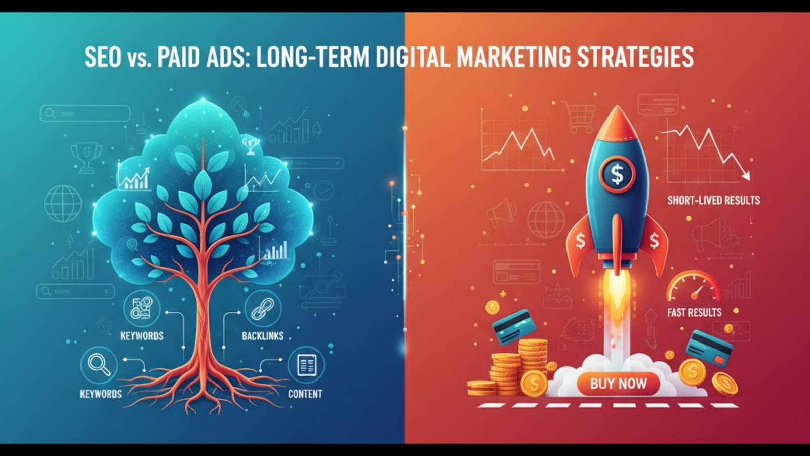 SEO vs Paid Ads Long-Term Wins
